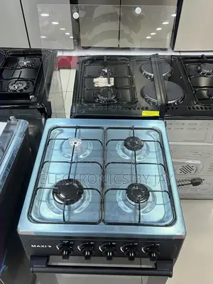 Maxi Gas Cooker 50x50 4b Black