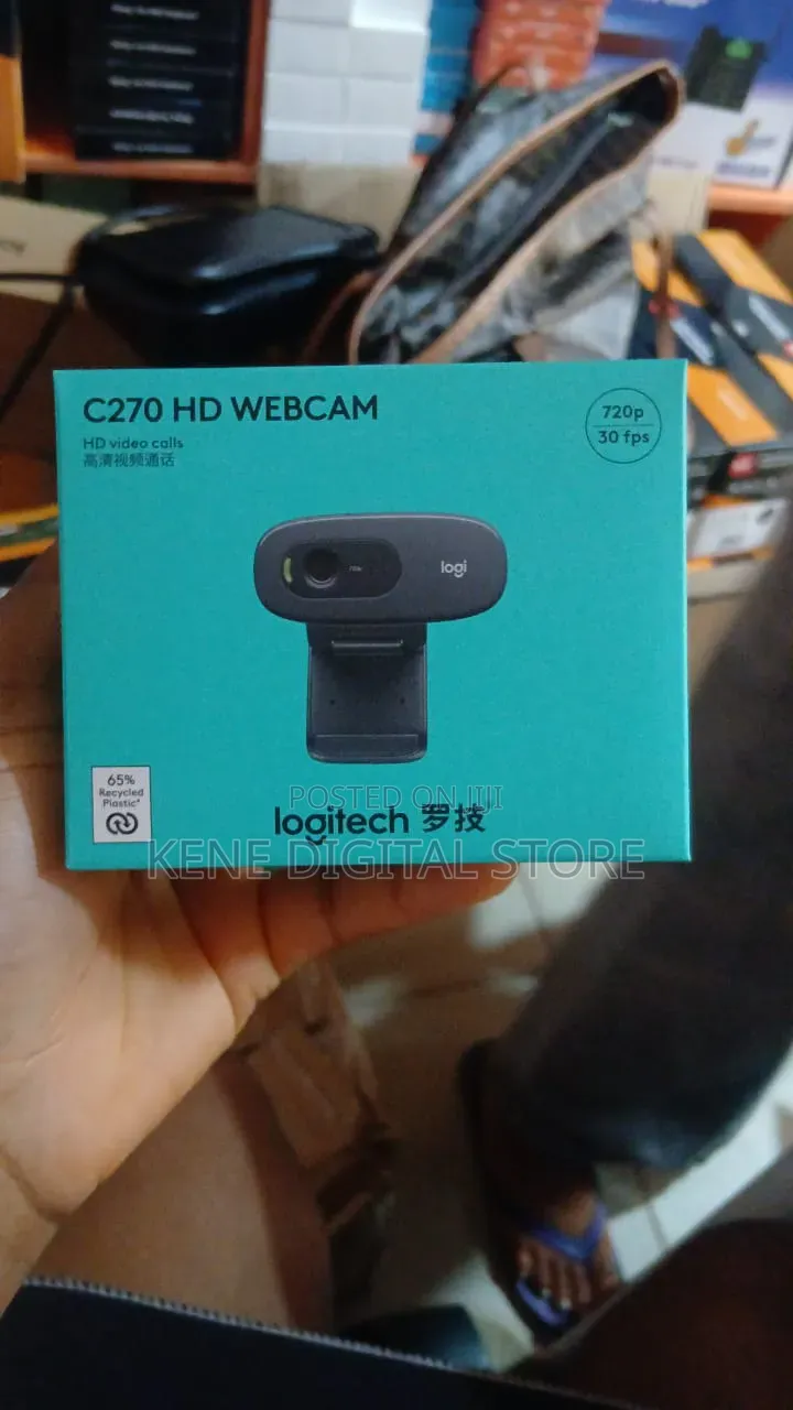Logitech C270 Hd Pc Webcam With Built-in Mic