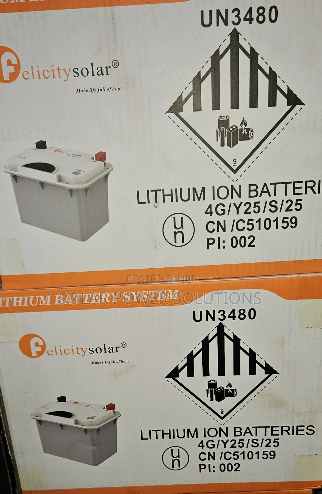 Felicity 12.8v 100ah Lithium Battery