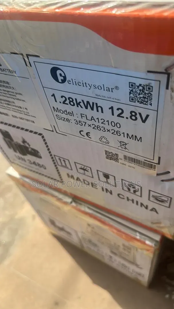 Felicity 12.8v 100ah Lithium Battery