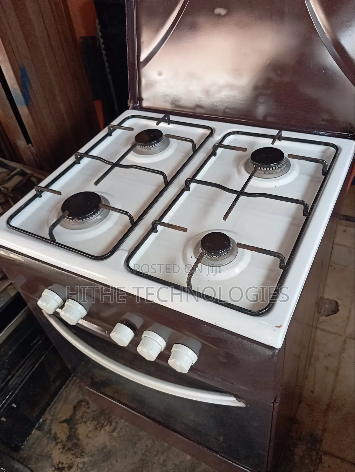 Used 4- Burner Gas Standing Cooker
