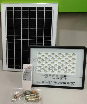 Solar Flood Light 100watts Ip67