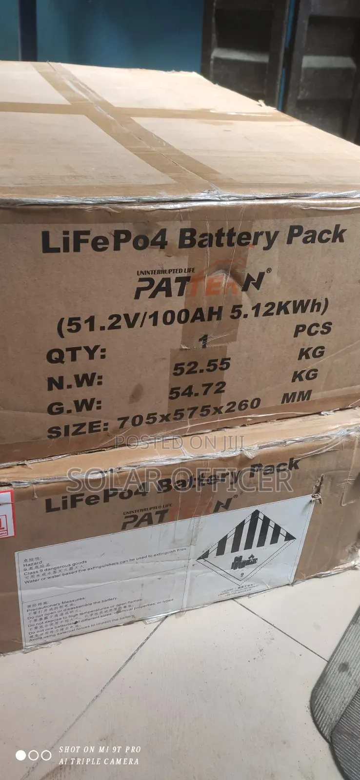 Pattern 5kwh Lithium Battery 48v