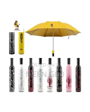 Portable Bottle-shaped Umbrella
