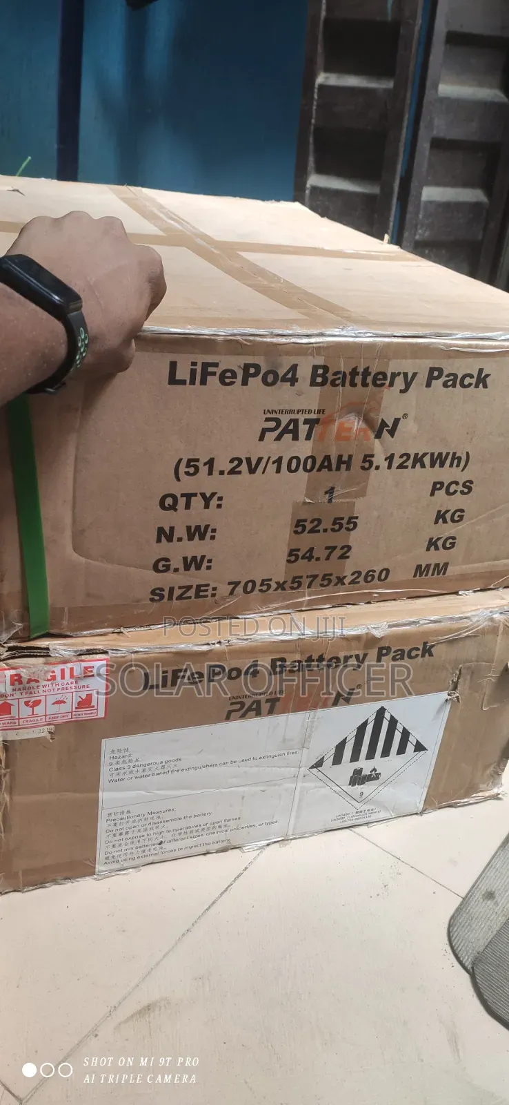 High Frequency 5kwh 48v Lithium Battery Pattern