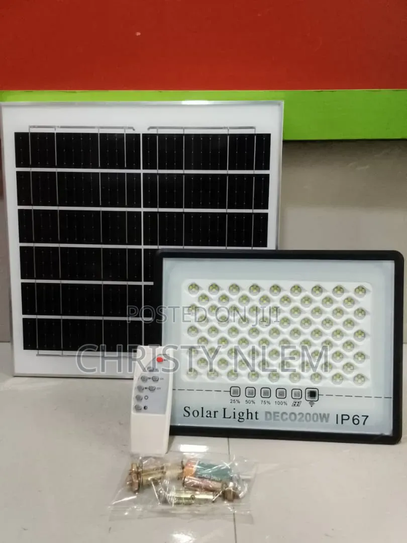 Solar Flood Light 200watts Ip67
