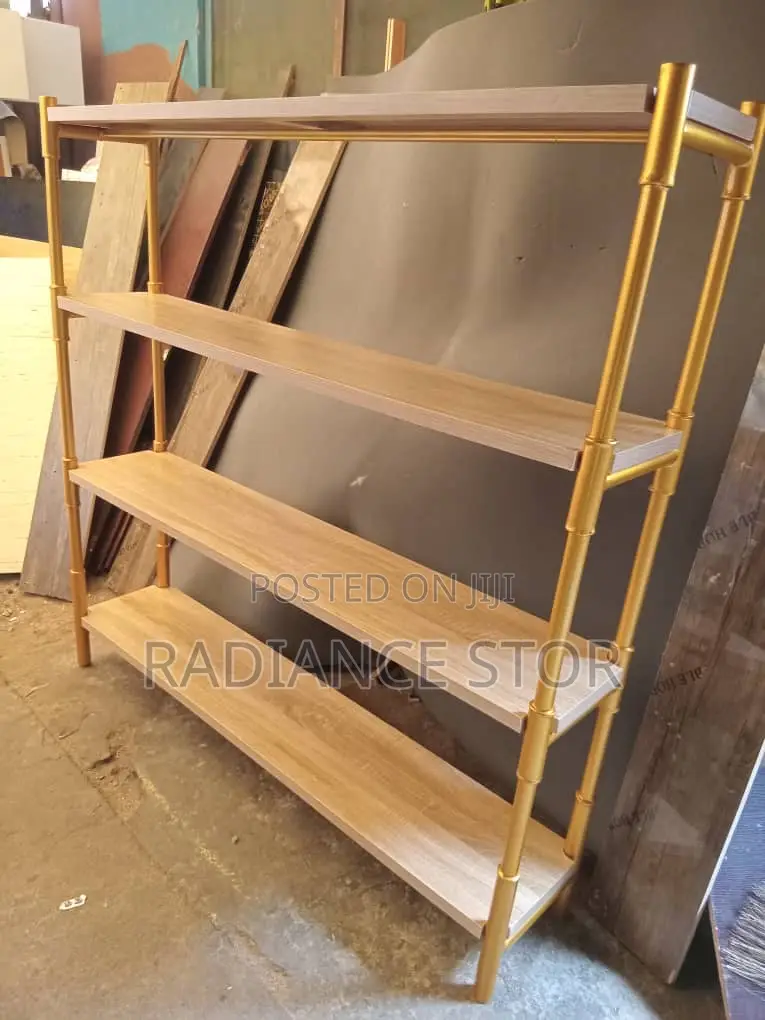 Wooden Layered Rack 4 Layer Wooden Shelf Rack for sale - Radiance Stor Price: ₦ 180,000 on ...
