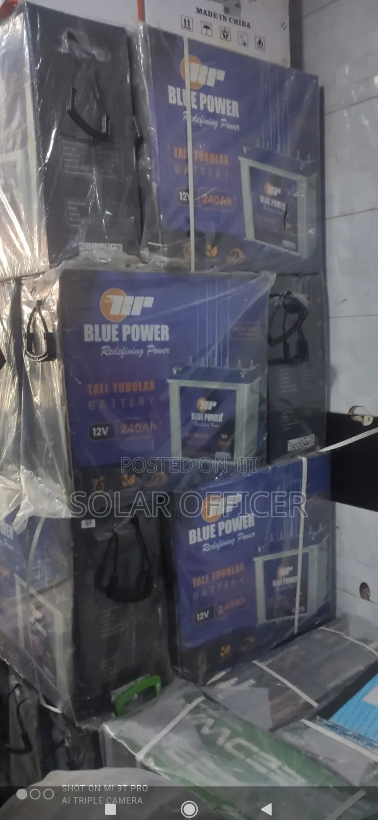 Tubular Battery 240a Blue Power