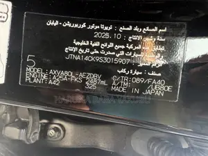 New Toyota Camry XLE 2025 Black