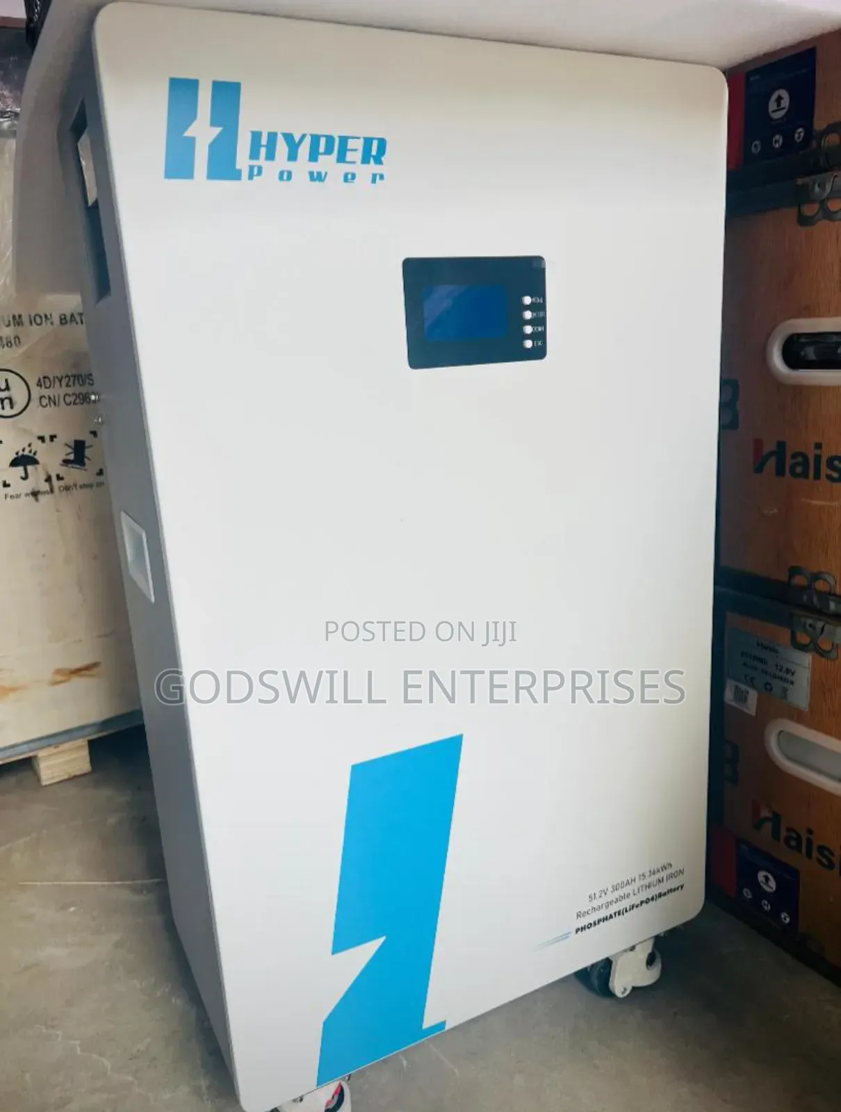 Hyper Power 15kwh Lithium Iron Phosphate (Lifepo4)