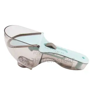 Plastic Adjustable Measuring Cup and Spoon