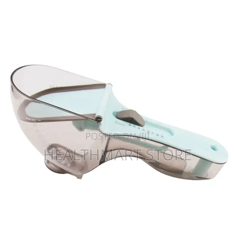 Plastic Adjustable Measuring Cup and Spoon