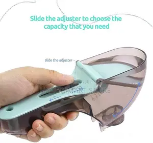 Plastic Adjustable Measuring Cup and Spoon
