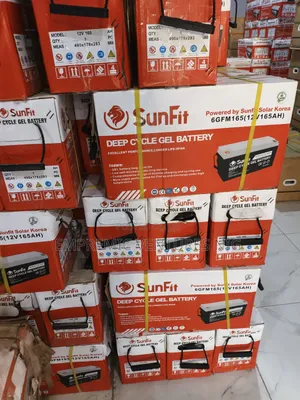 Sunfit Battery 6gfm165(12v 165ah)