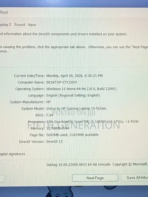 Laptop HP Victus 16 32GB Intel Core i7 SSD 2T