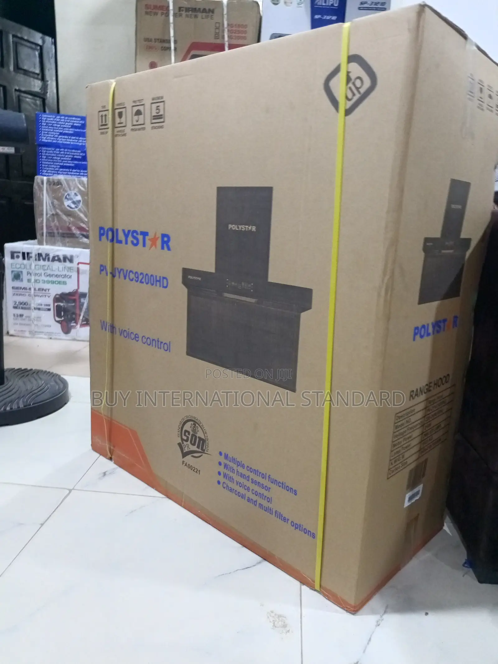 Polystar High Capacity Kitchen Vent Hood