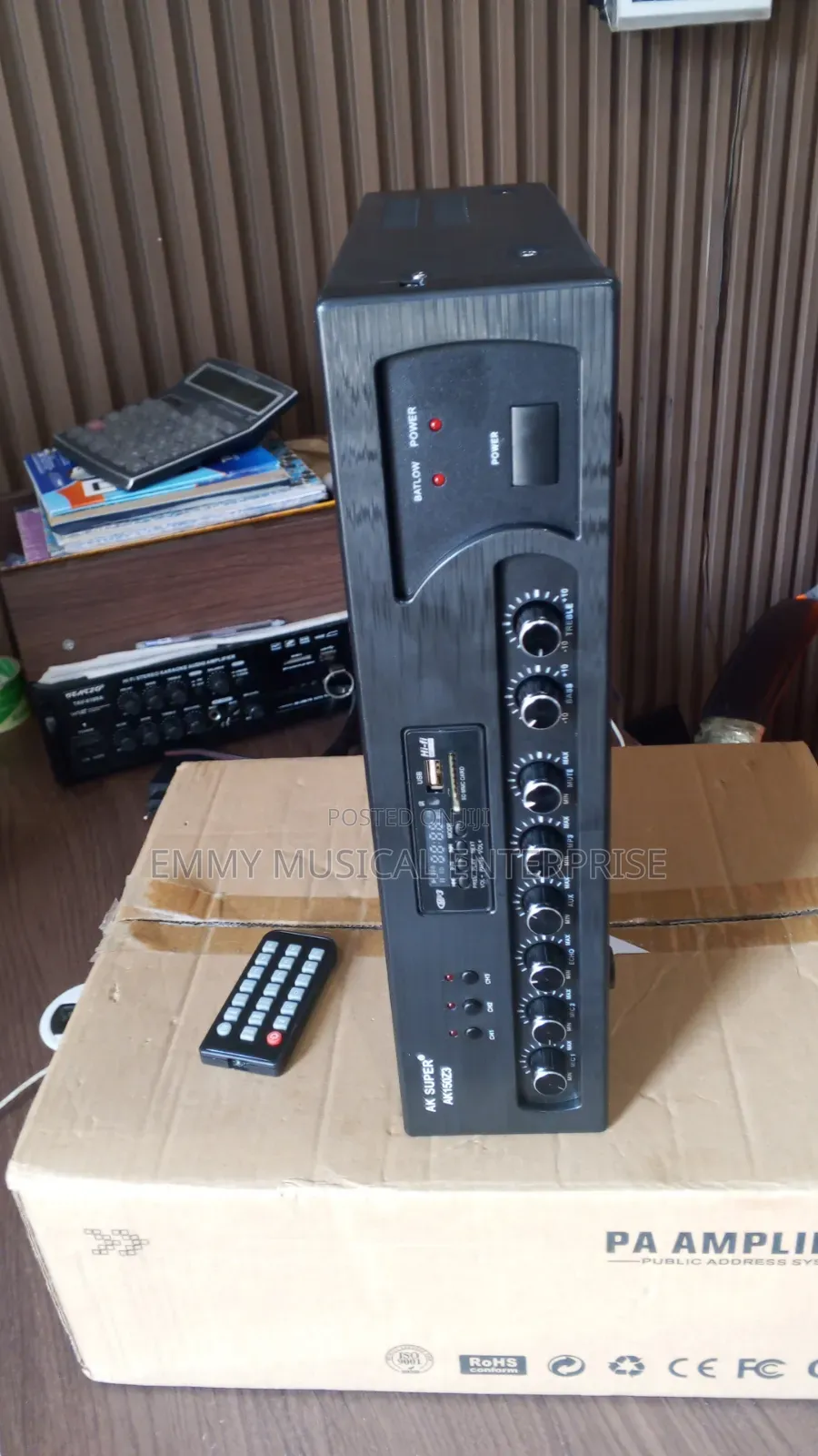 Pa Amplifier 3zone