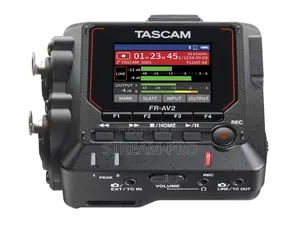 Tascam Fr-Av2 Compact 32-Bit-Float Field Recorder Timecode Generator