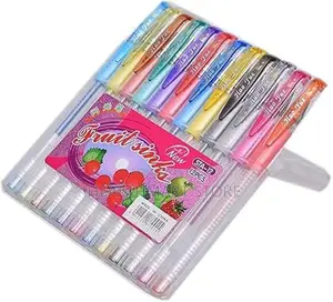 Glitter Gel Pens Assorted Colors - 12 PCS