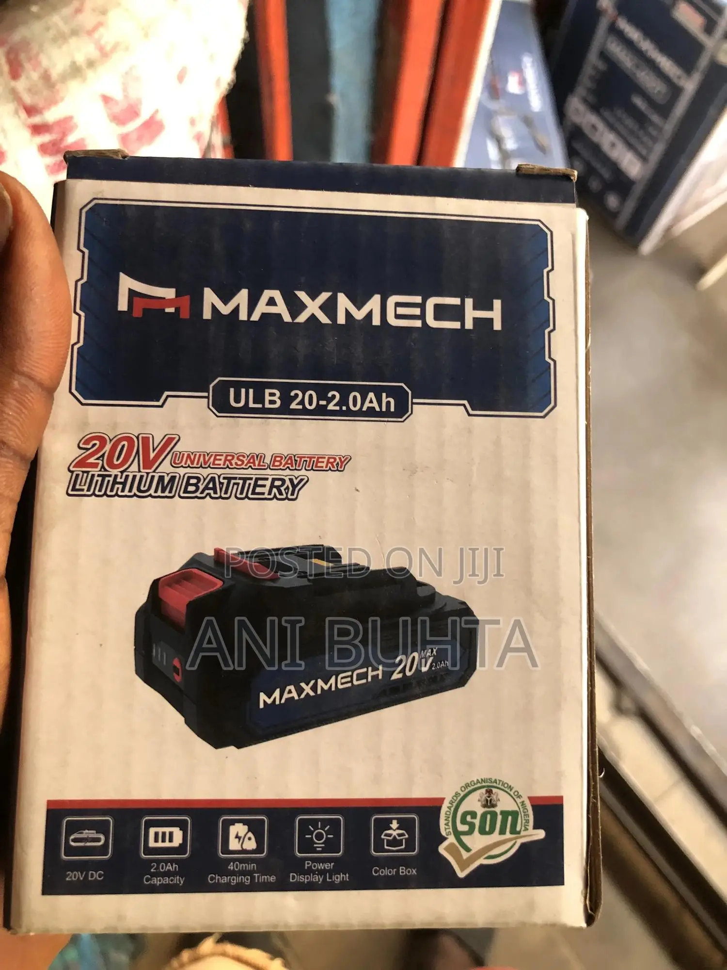 Maxmech Lithium Battery