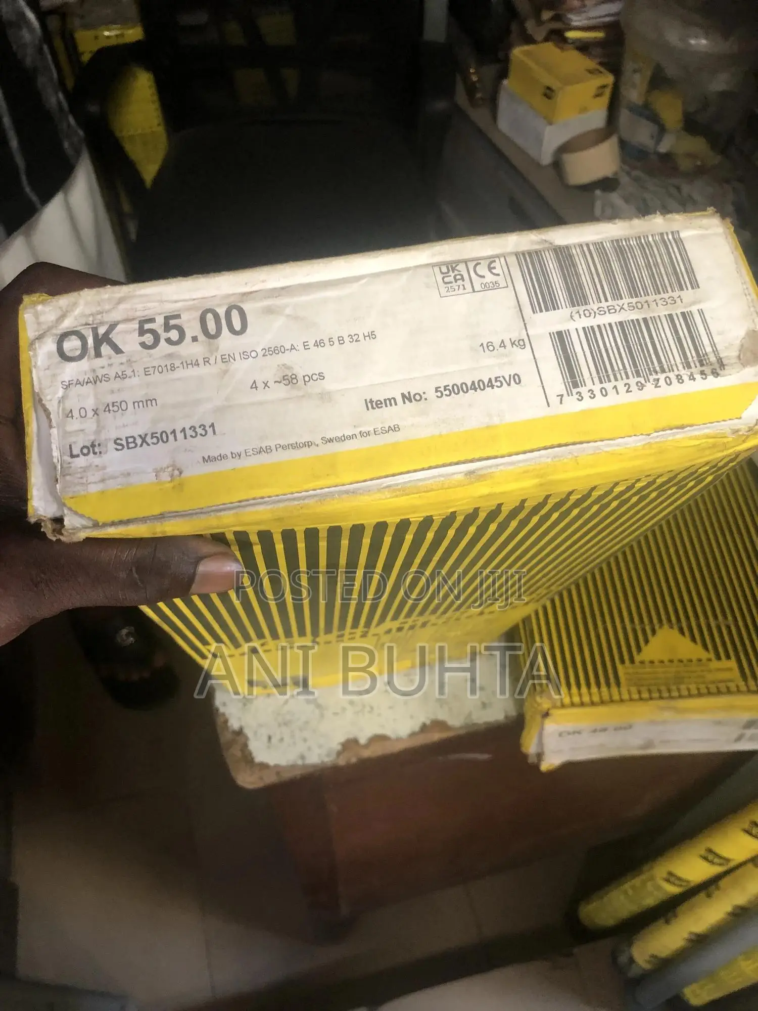 Esab Electrode 2.5 X 350mm