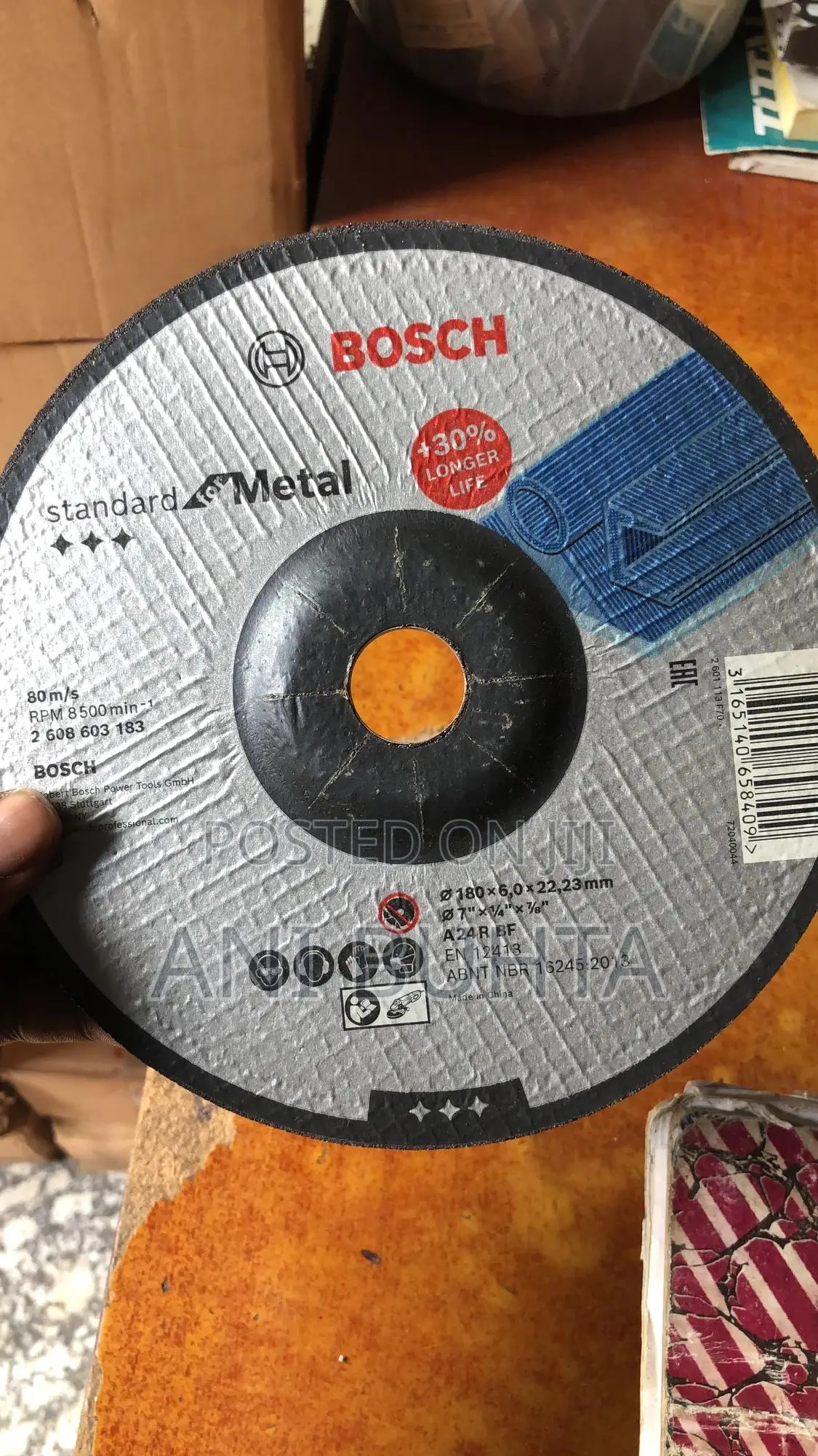 Grindding Disc 7” Bosch