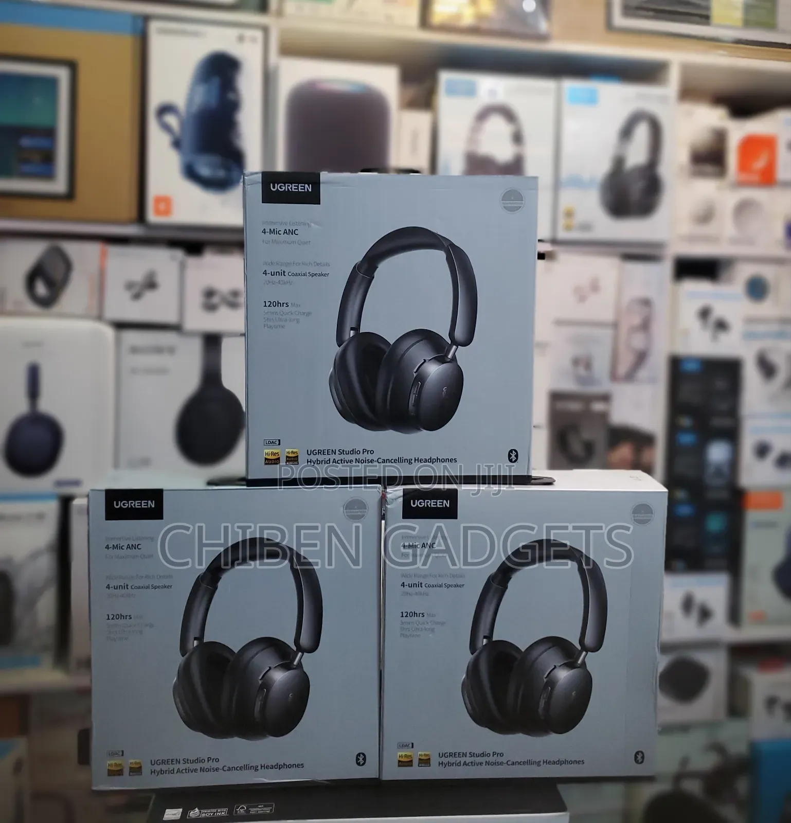 Ugreen Studio Pro Headphone Wireless Active Noise Canceling Bluetooth