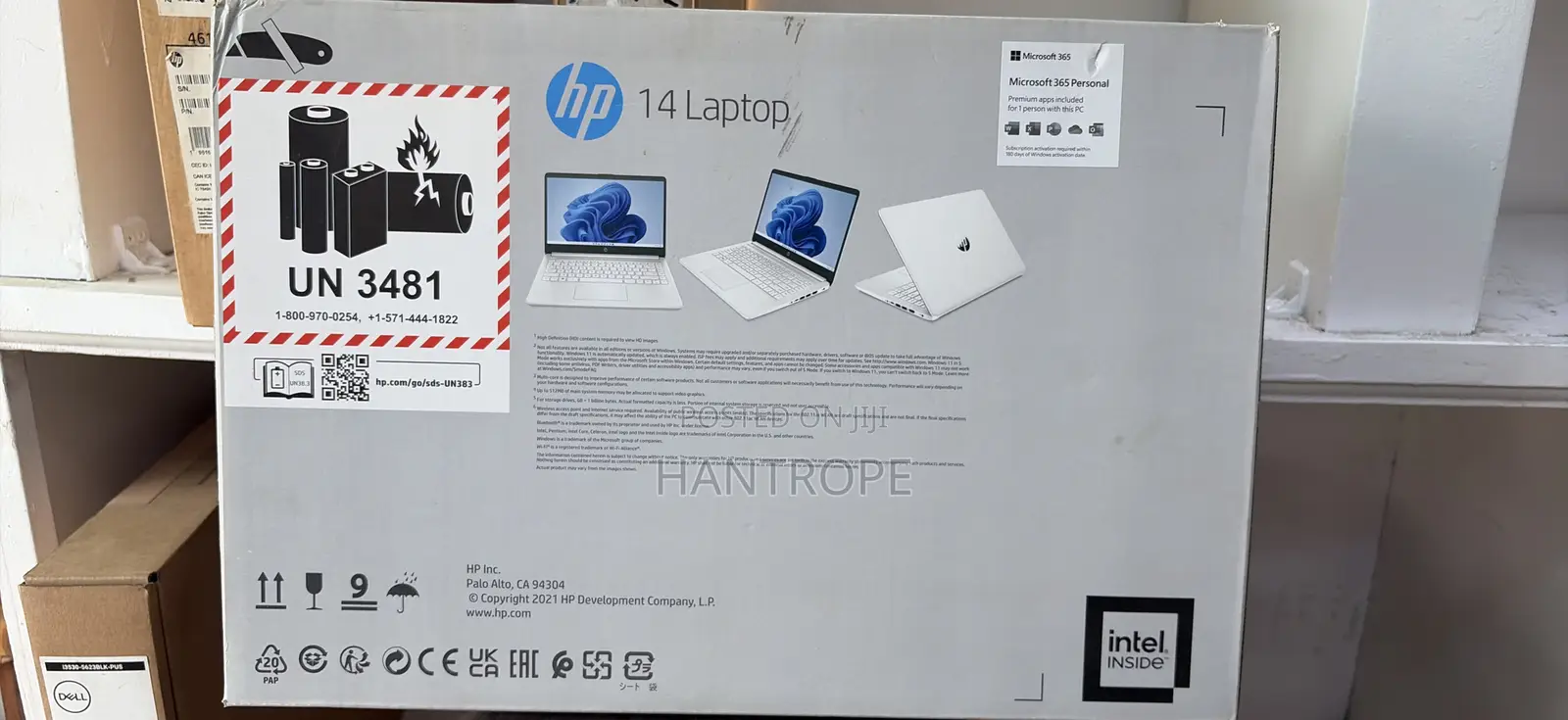 New Laptop HP 14-ep0063 4GB Intel Celeron SSD 640GB