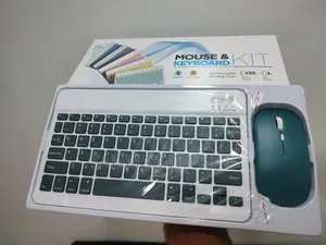 Rechargeable Mouse And Keyboard Kit (Wireless And Bluetooth)