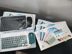 Rechargeable Mouse And Keyboard Kit (Wireless And Bluetooth)