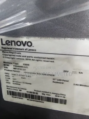 Desktop Computer Lenovo ideacentre AIO 520 16GB Intel Core i7 HDD 1T