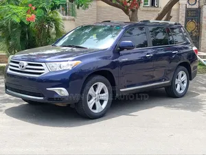 Toyota Highlander Limited 2012 Blue