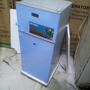 Buy Skyrun 108l Double Door Blue Fridge Online