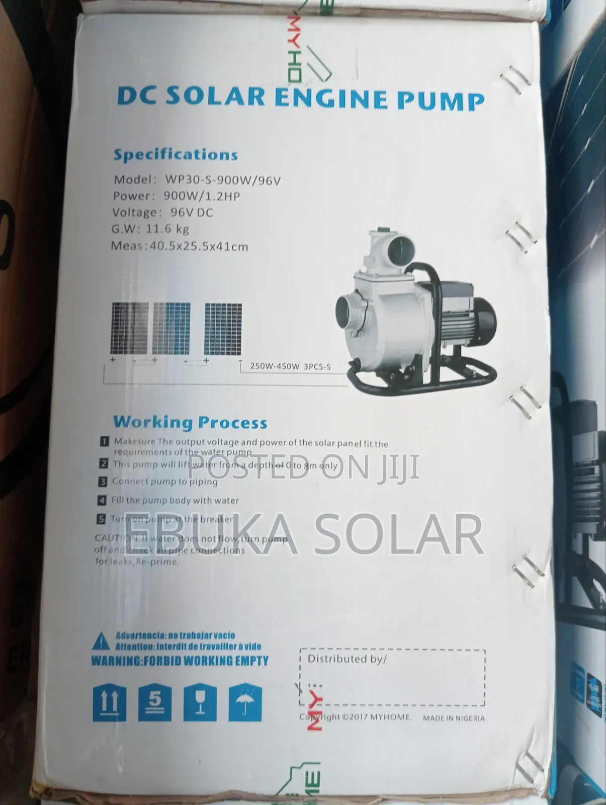 Dc Solar Pump Machine 1.2ph