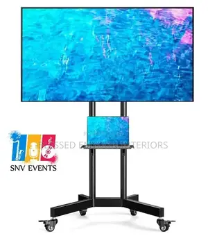 Movable Heavy Duty Tv Stand for 43 -70 Inch Tv’S
