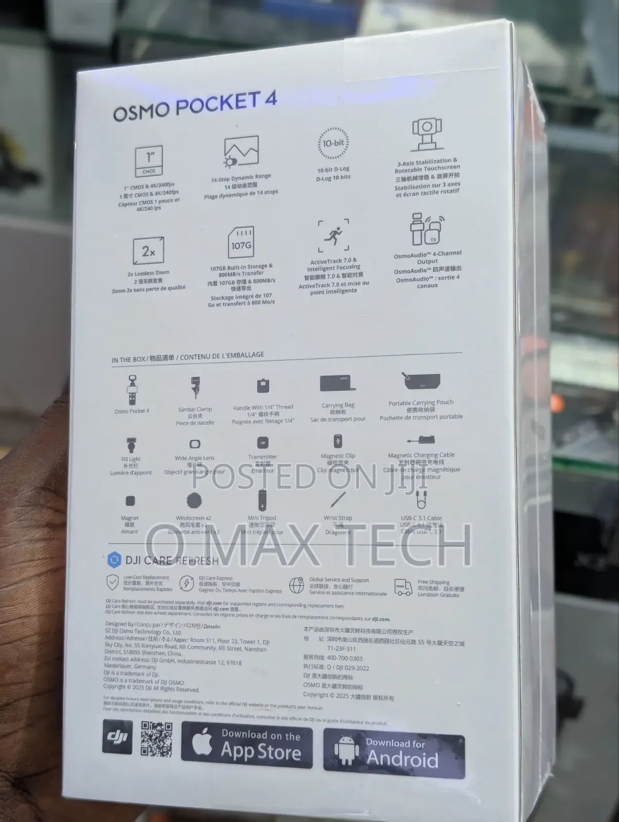 Dji Osmo Pocket 4 Creator Combo