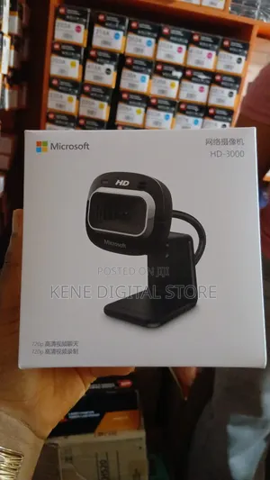 Brand New Microsoft Hd-3000 Webcam (720p)