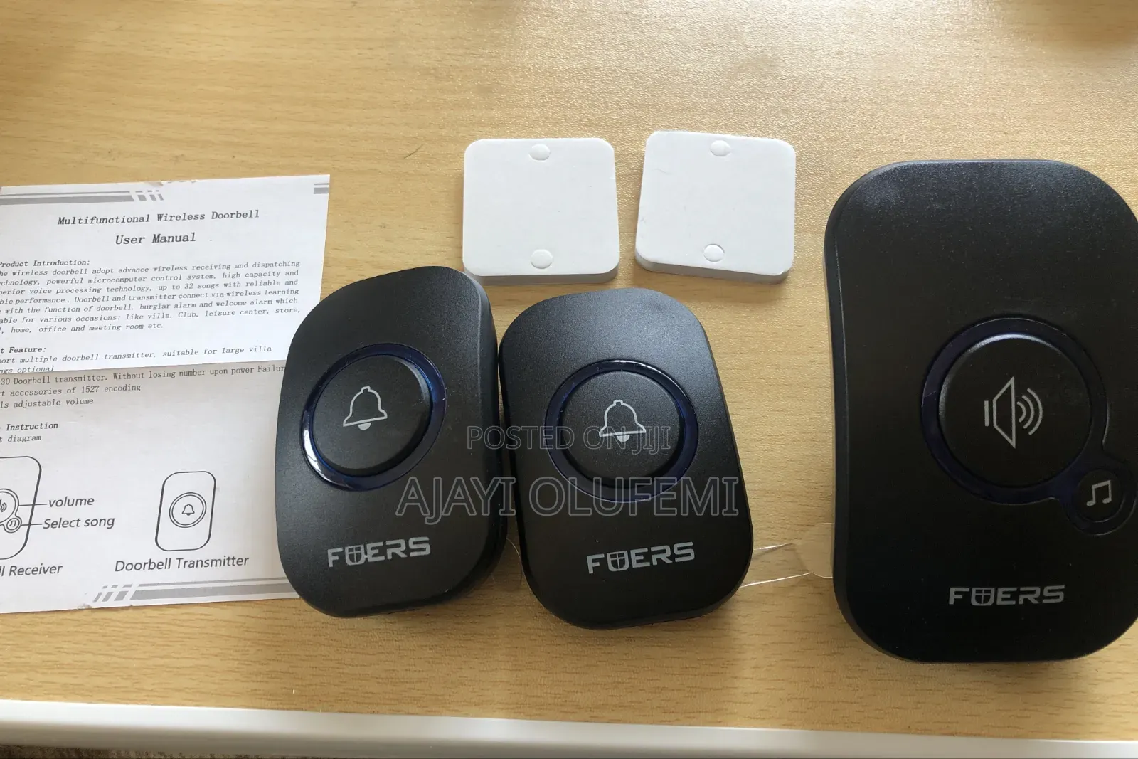 Fuers Wireless Doorbell.