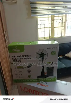 Iwin Model No. Iw-8918 18 Inch Battery Standing Fan Dual Mode