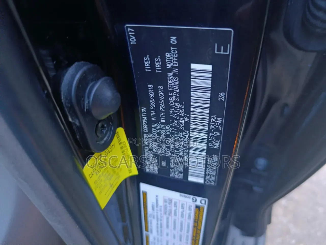 Lexus GX 2018 Black