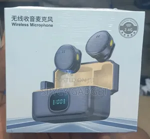 Magnetic Clip Wireless Microphone