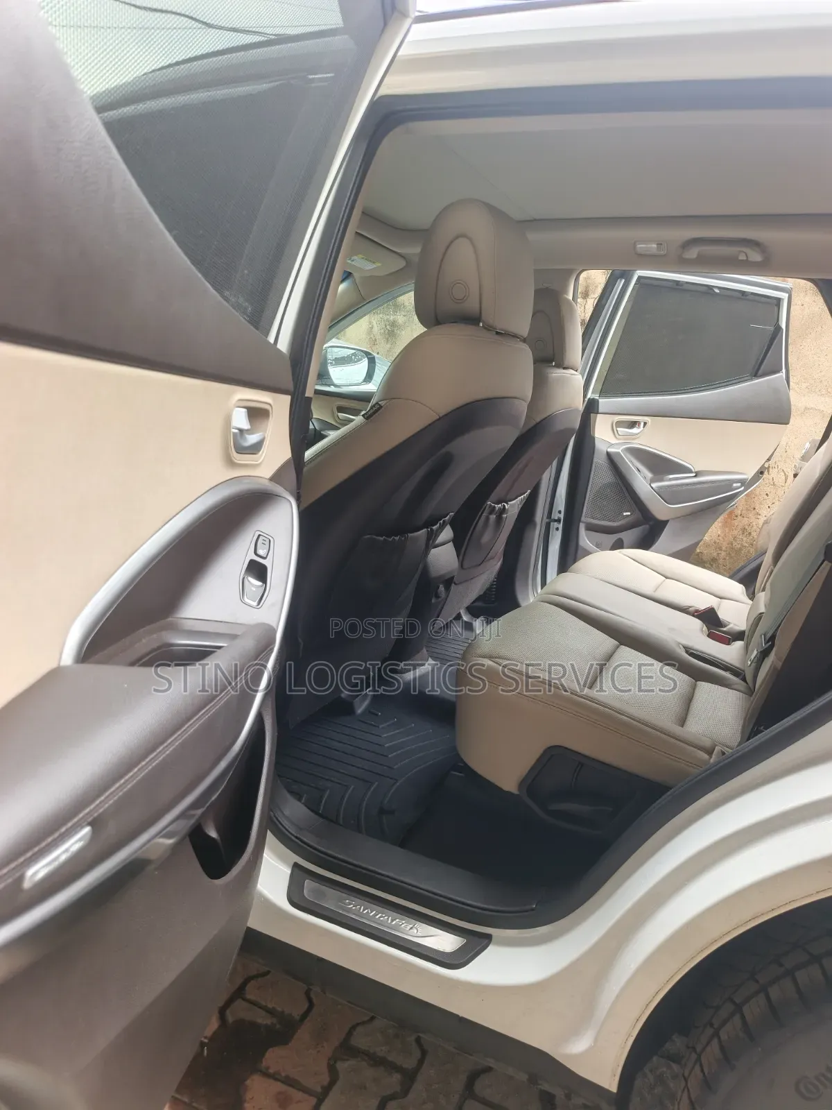 Hyundai Santa Fe 2017 White