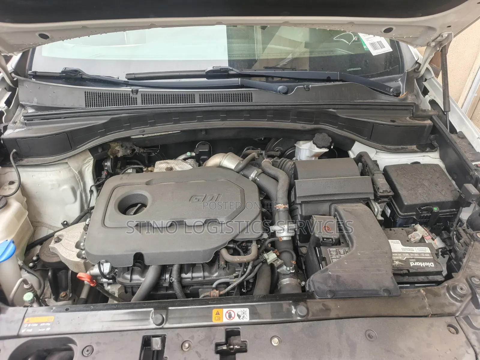 Hyundai Santa Fe 2017 White