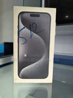 New Apple iPhone 15 Pro 512 GB Black