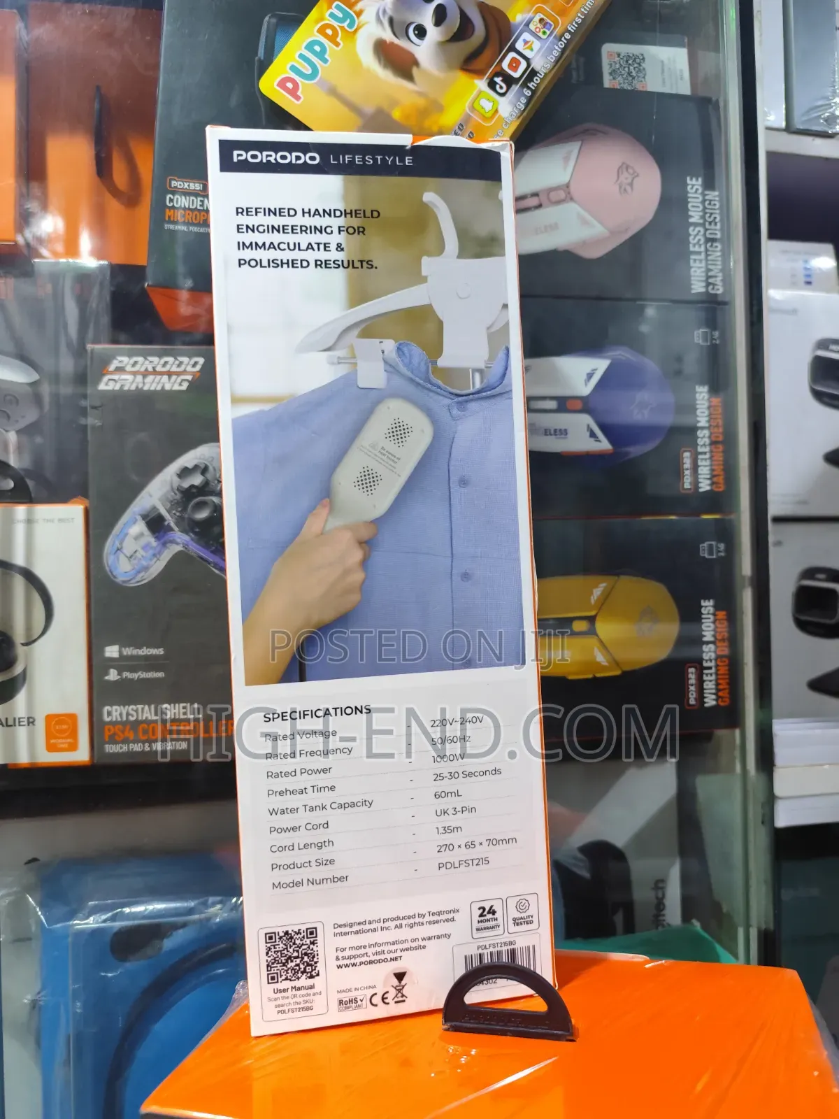 Porodo Handheld Mini Press Steam Iron