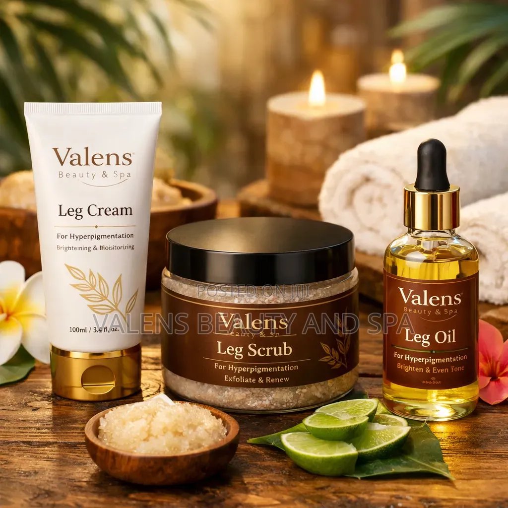 Leg Oil,Cream and Scrub