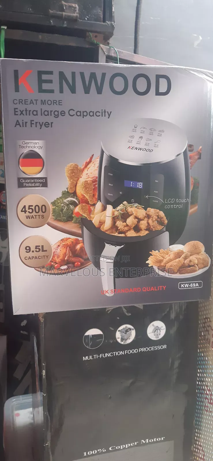 Kenwood Creat More Extra Large Capacity Air Fryer