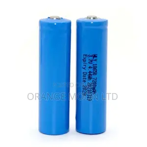 Original 18650 Lithium Batteries - 50pcs (Pin Mouth)