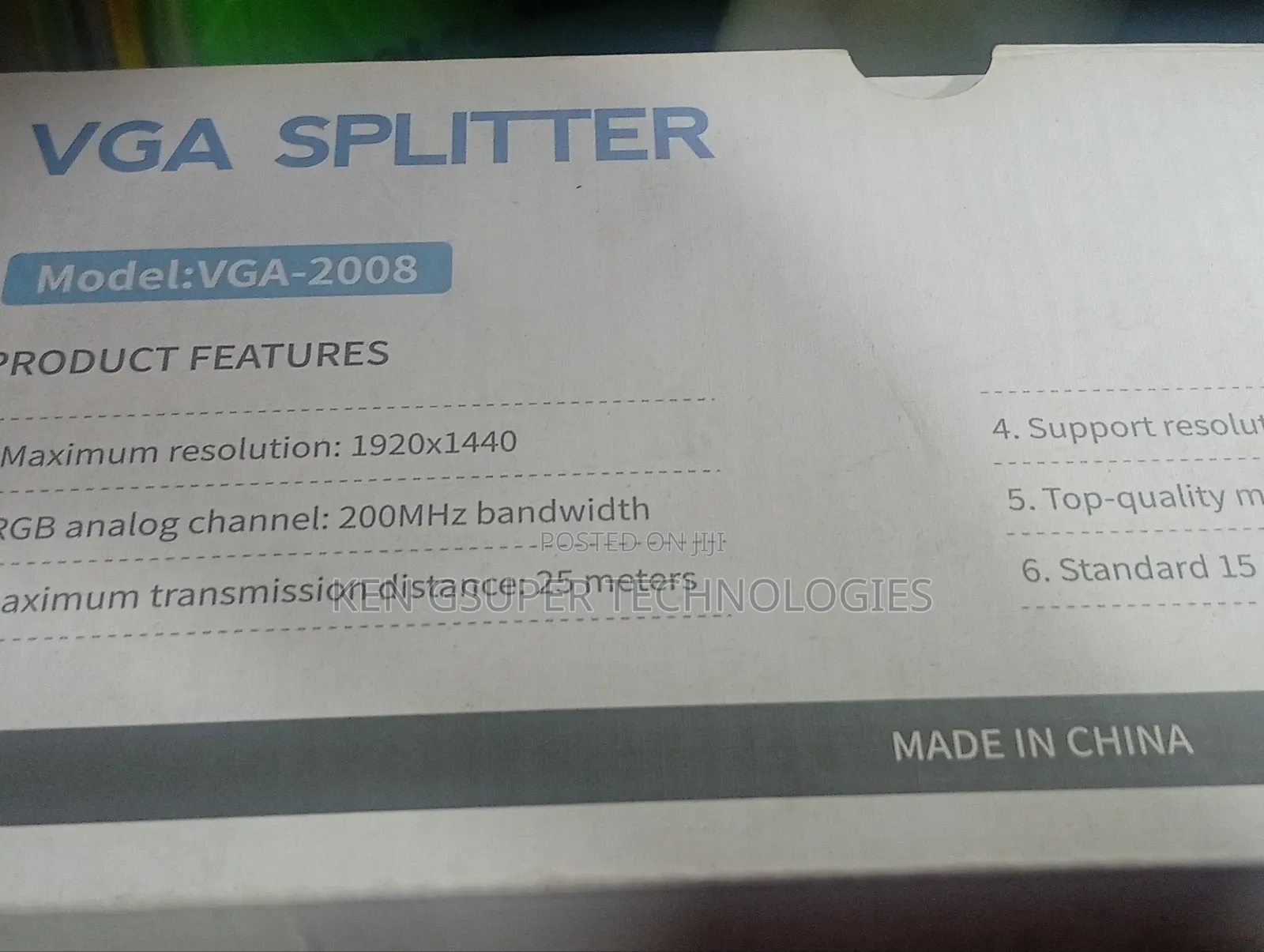 Vga Video Splitter