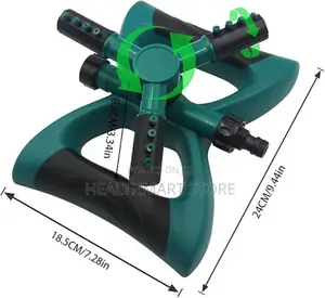 Garden Sprinkler 360° Rotating Adjustable Lawn Irrigation